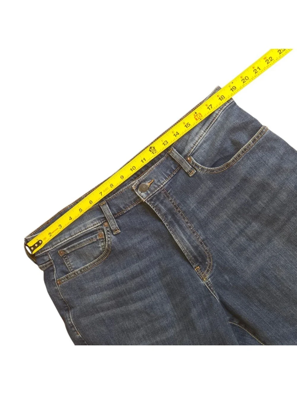 Lucky Brand 410 Athletic Straight Leg Men's 36x32 Stretch Denim Jeans